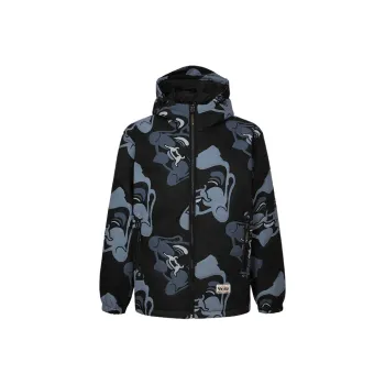 EVISU Jacket Men's Black All Over Print