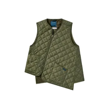 COMME DES GARCONS SHIRT Diamond Quilted Textured Gilet