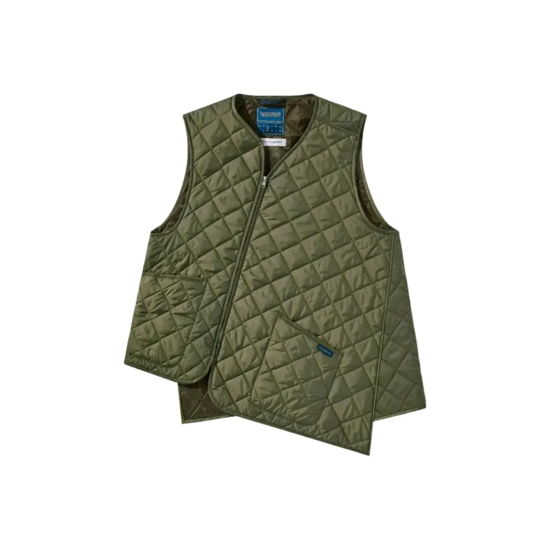 COMME DES GARCONS SHIRT Diamond Quilted Textured Gilet-0