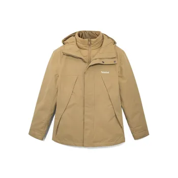 Timberland Waterproof And Windproof Windbreaker Jacket Men's British Khaki