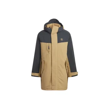 Adidas Originals Puffer Jackets Men Cardboard Yellow