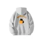 [Blockbuster Spring and Autumn Style]Hemp Gray (Ma Hug Orange Black Cat Chest Label _Ma Hug Orange Black Cat Back Label)