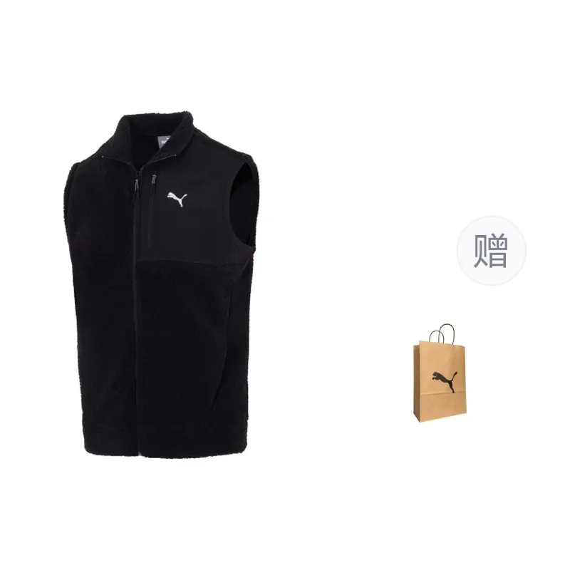 PUMA Vest Men's Black Shopping Bag Included-0