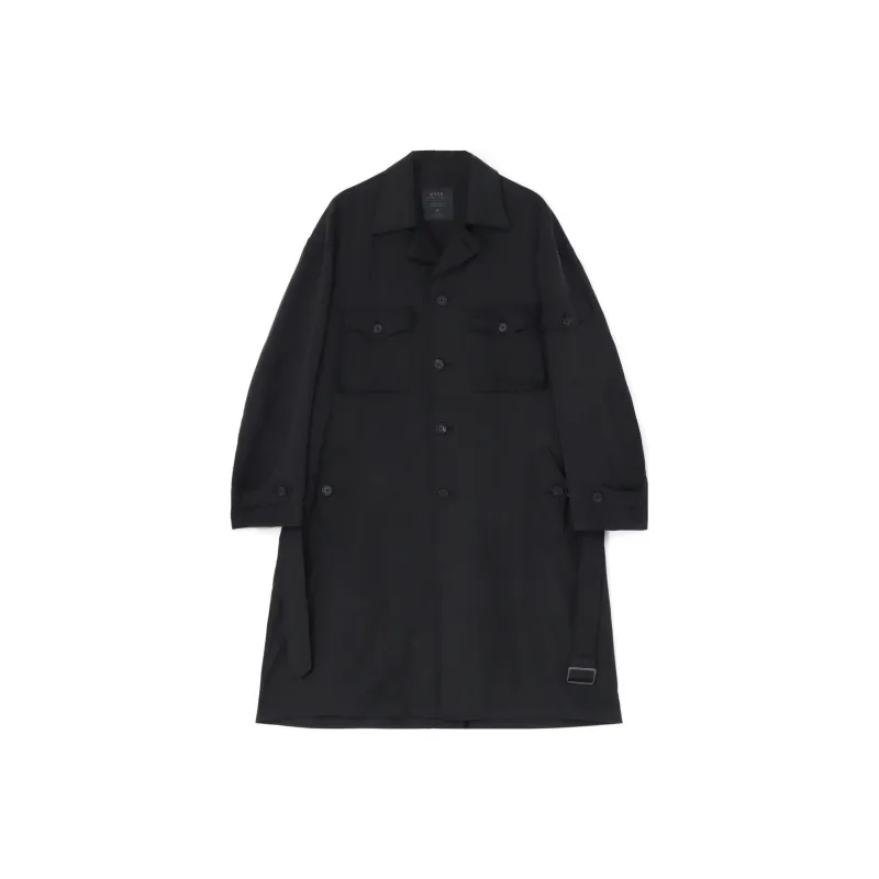 Yohji Yamamoto Coats Unisex Black-0