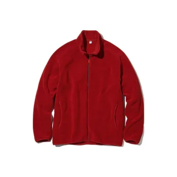 UNIQLO Velvet Jackets Unisex Vintage Red-16