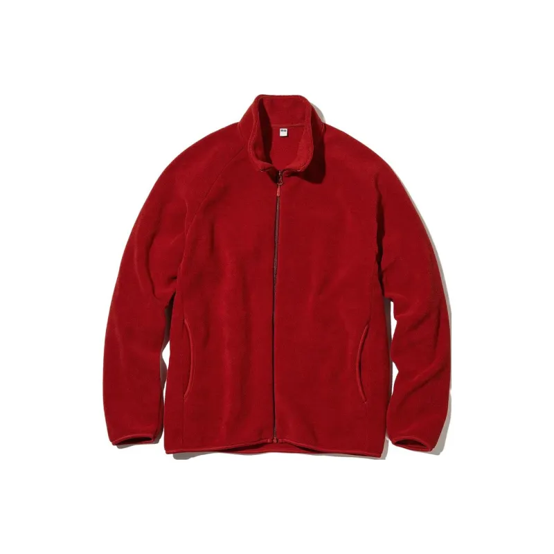 UNIQLO Velvet Jackets Unisex Vintage Red 16-0