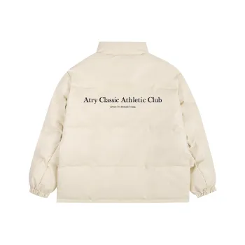 Atry Alphabet Slogan Series Puffer Jacket Unisex