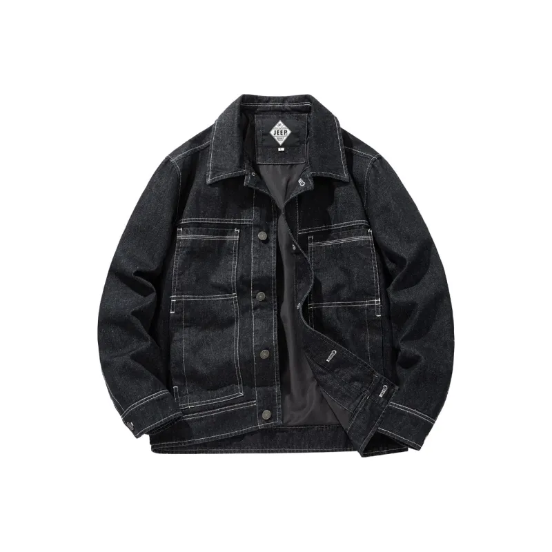 JEEP SPIRIT Denim Jackets Men-0