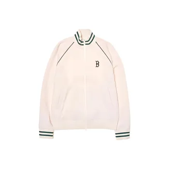 MLB Boston Red Sox Jackets Coats Unisex Cream
