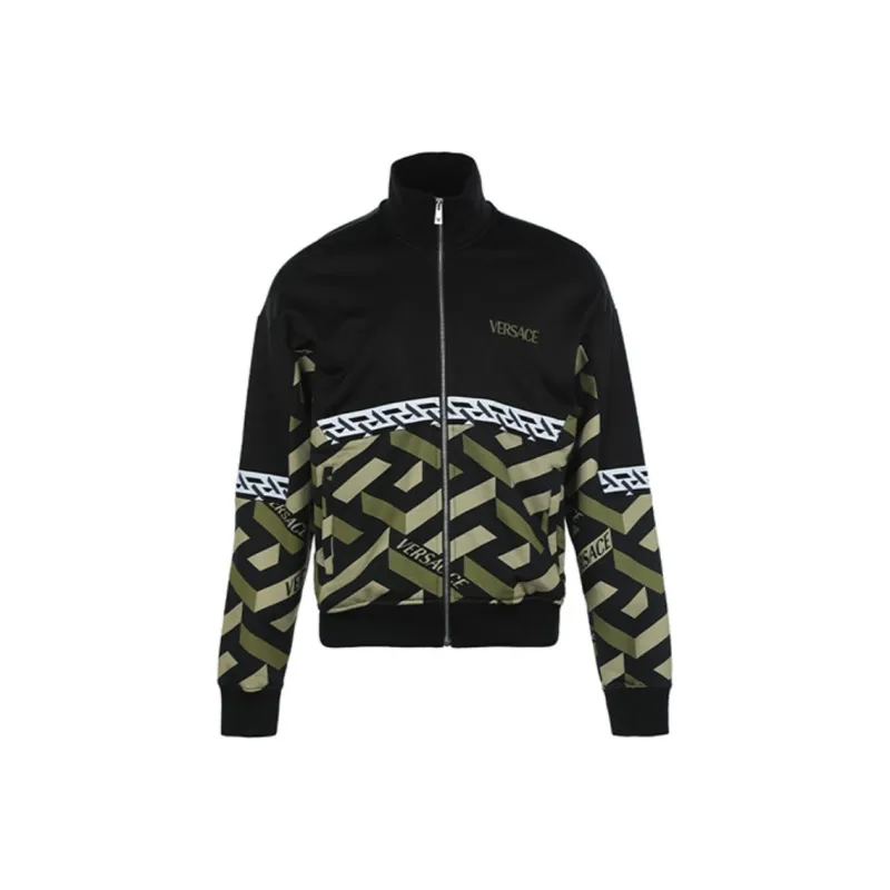 VERSACE Jackets Coats Men's Black-0