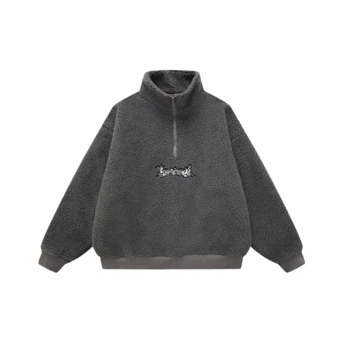 PJ's Vigor Velvet feel Coat Unisex Gray
