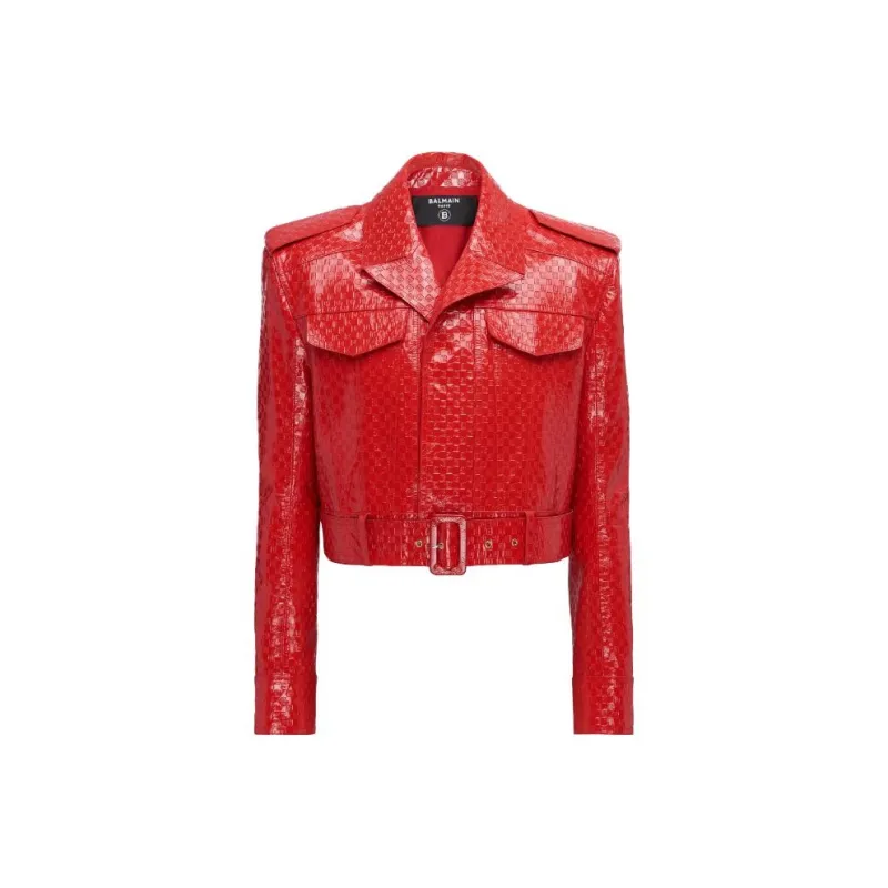 BALMAIN Jackets Men Red-0