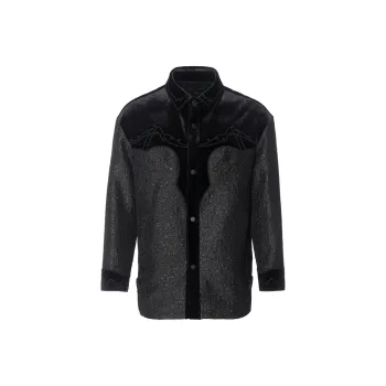 ANDREW MACKENZIE Coats Men's Black