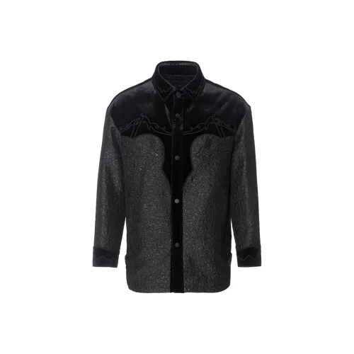 ANDREW MACKENZIE Coats Men's Black