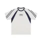 White Heather Gray/Navy Blue