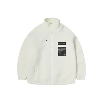 PSO Brand Letter Stand Collar Loose Fit Thickened Puffer Jacket Unisex