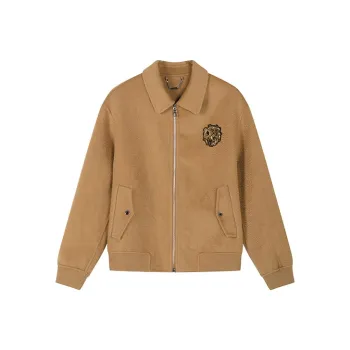 DAVID NAMAN Coats Men Khaki
