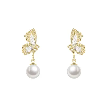WAW Gold Plated Copper Earrings Women's