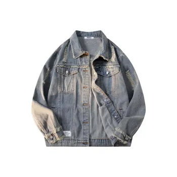 JINBEILE Denim Jackets Unisex