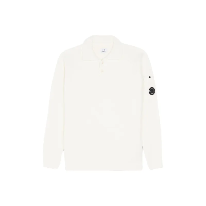 C.P.Company Polo Shirt Men's White-0