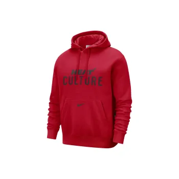Nike Miami Heat Club City Edition Men's Nike Nba Fleece Pullover Hoodie