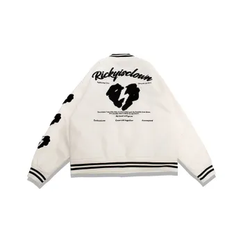 RickyisClown Fall And Winter Baseball Jacket Unisex