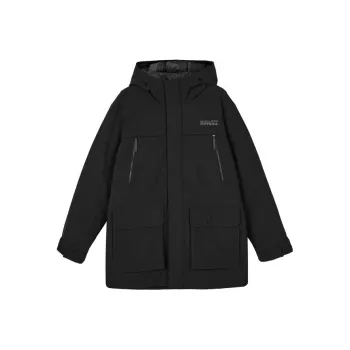 Skechers Stroll Down Jacket Men's Carbon Black
