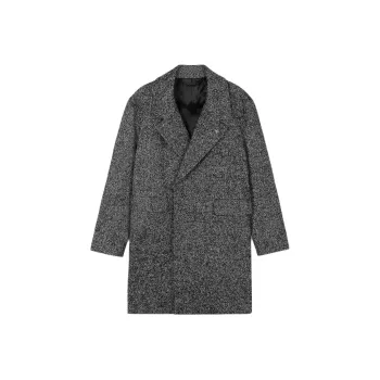 REPRESENT Double Breasted Overcoat Coats Men's Marble Color