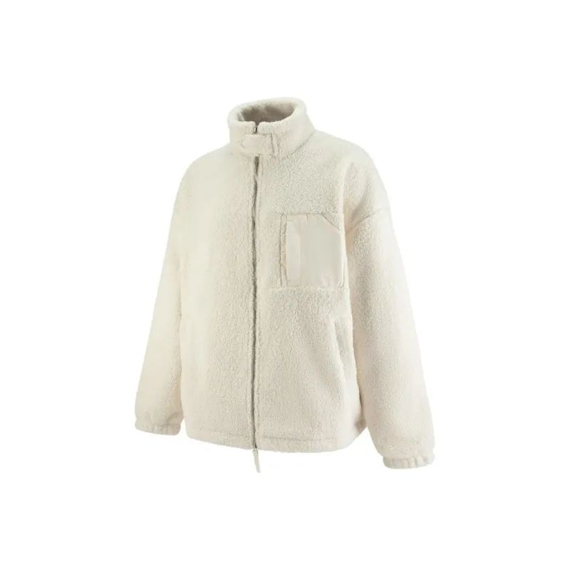 PUMA Mmq Series Velvet Jackets Unisex White-0