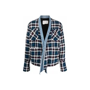 GREG LAUREN Jackets Men Marine Blue
