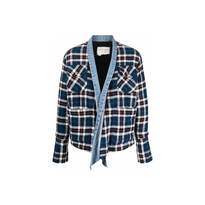 GREG LAUREN Jackets Men Marine Blue-0