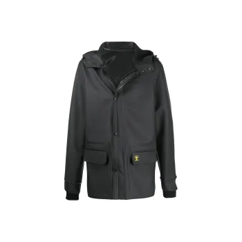 Paco Rabanne Loose fit Logo Hooded Jacket