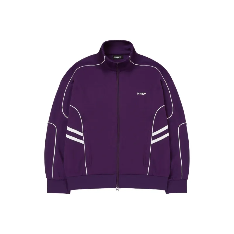 Nerdy Jackets Unisex Dark Purple-0