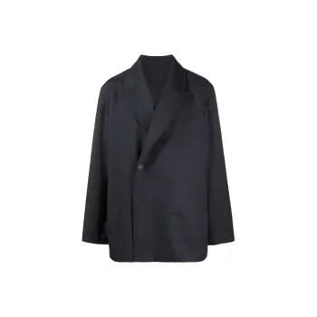 Balenciaga FW21 Coats Men's Dark Blue