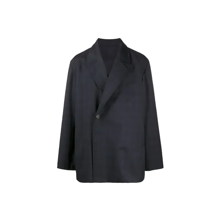 Balenciaga FW21 Coats Men's Dark Blue-0