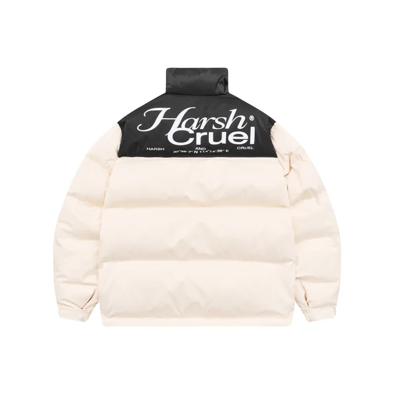 HARSH AND CRUEL Puffer Jackets Unisex-6
