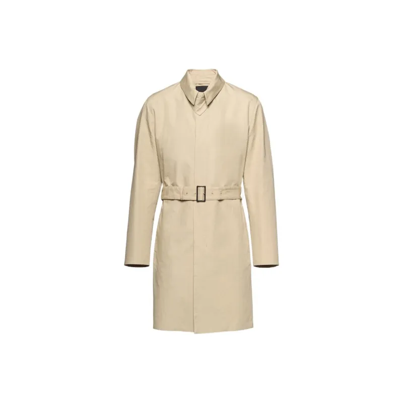 PRADA Long Sleeved Belted Coat-0
