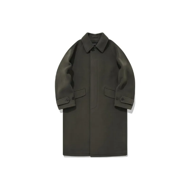COVERNAT Coats Unisex Khaki-0