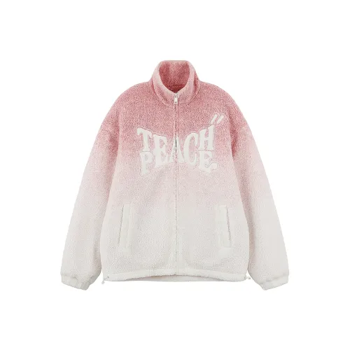 Teach Peace Puffer Jacket Unisex