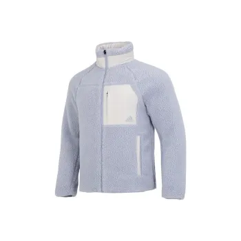 Adidas Velvet Jackets Men Blue