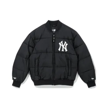 New Era Puffer Jackets Unisex Black