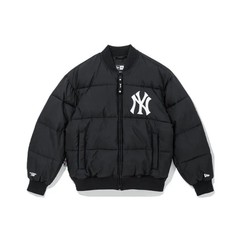 New Era Puffer Jackets Unisex Black-0