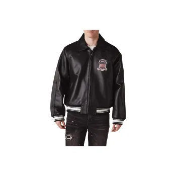 AVIREX Jackets Men Pitch Black