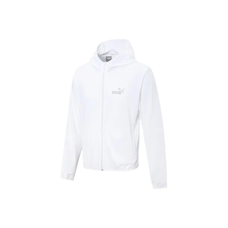 PUMA FZ Breathable Sun Protection Clothing Unisex White-0