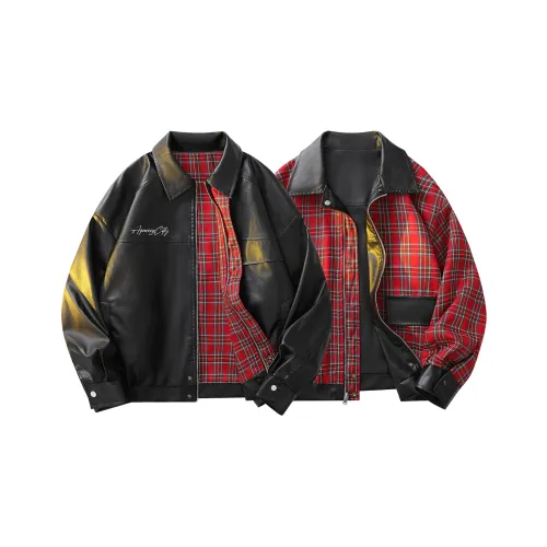 Qnxeey Jackets Coats Unisex Black