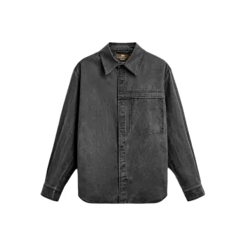 ZARA Denim Jacket Men's Dark Gray