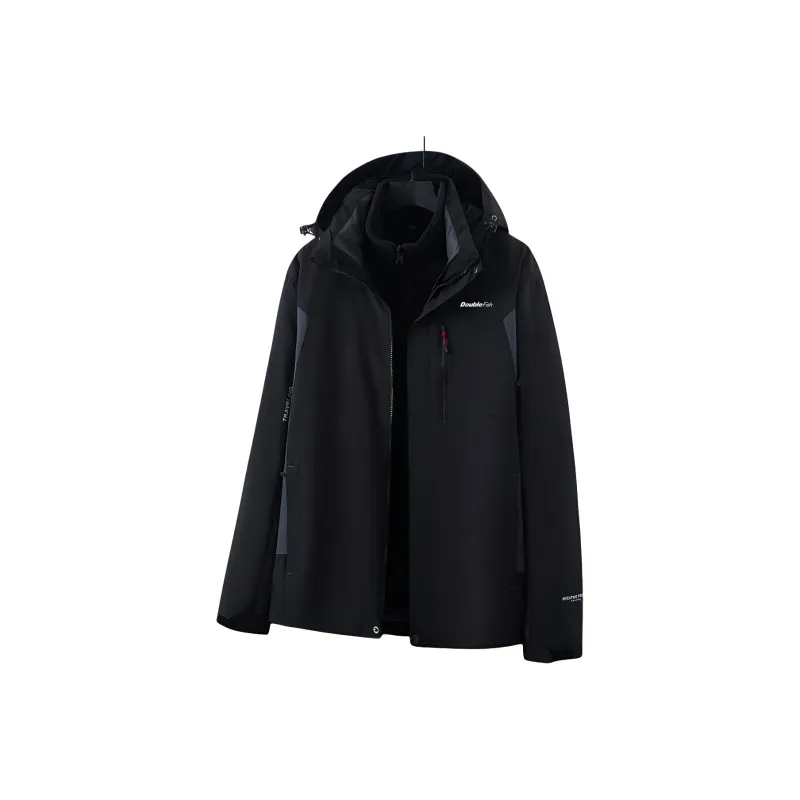 DOUBLEFISH Waterproof, Windproof, Abrasion Resistant, Thermal Windbreaker Jacket Unisex-0
