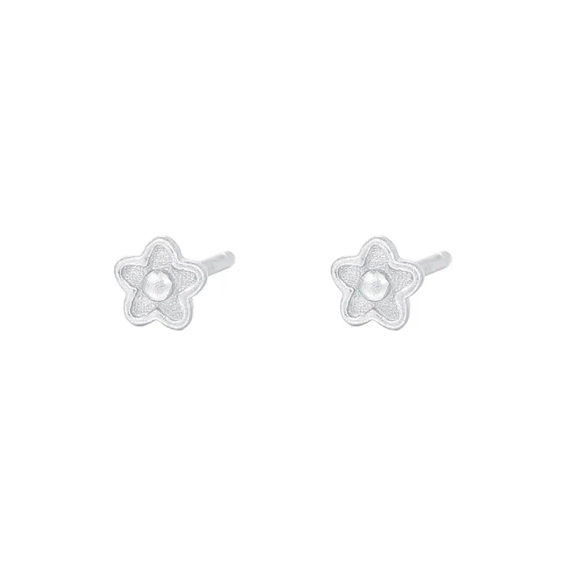 OGDAID S999 Fine Silver Stud Earrings Women's-4