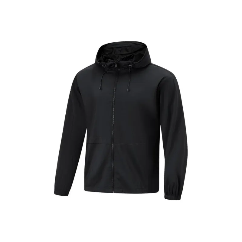 LiNing Fitness Series Breathable Water Resistant Sun Protection Clothing Men's Black-0