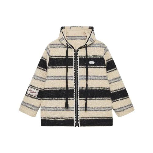 ICONS Lab Jackets Coats Unisex Colorful Strips